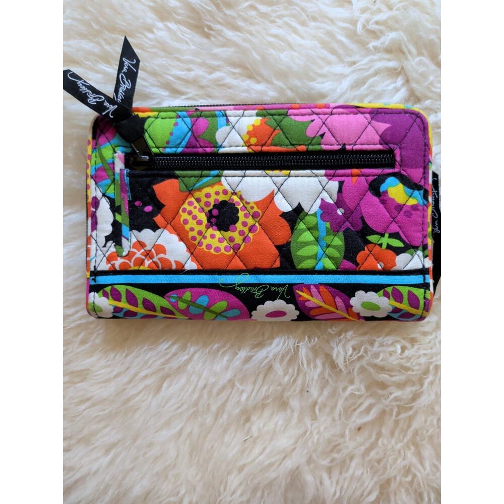 Vera Bradley Turn Lock Wallet in Va Va Bloom Floral Organizer EUC - Picture 4 of 12